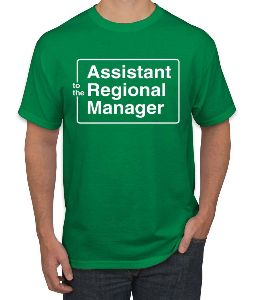 Assistant to the Regional Manager Office Quote Men TV Humor T Shirt Graphic T - Picture 9 of 23