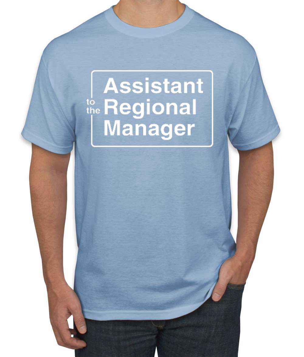 Assistant to the Regional Manager Office Quote Men TV Humor T Shirt Graphic T - Picture 10 of 23