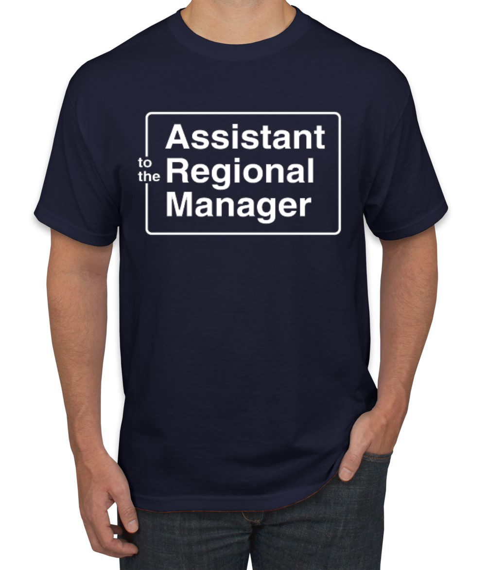 Assistant to the Regional Manager Office Quote Men TV Humor T Shirt Graphic T - Picture 16 of 23