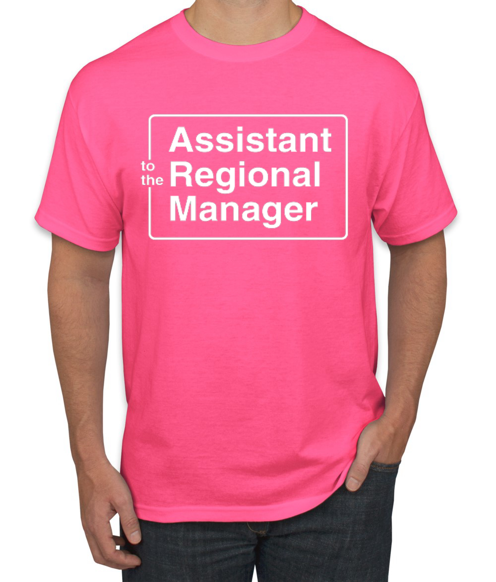 Assistant to the Regional Manager Office Quote Men TV Humor T Shirt Graphic T - Picture 15 of 23