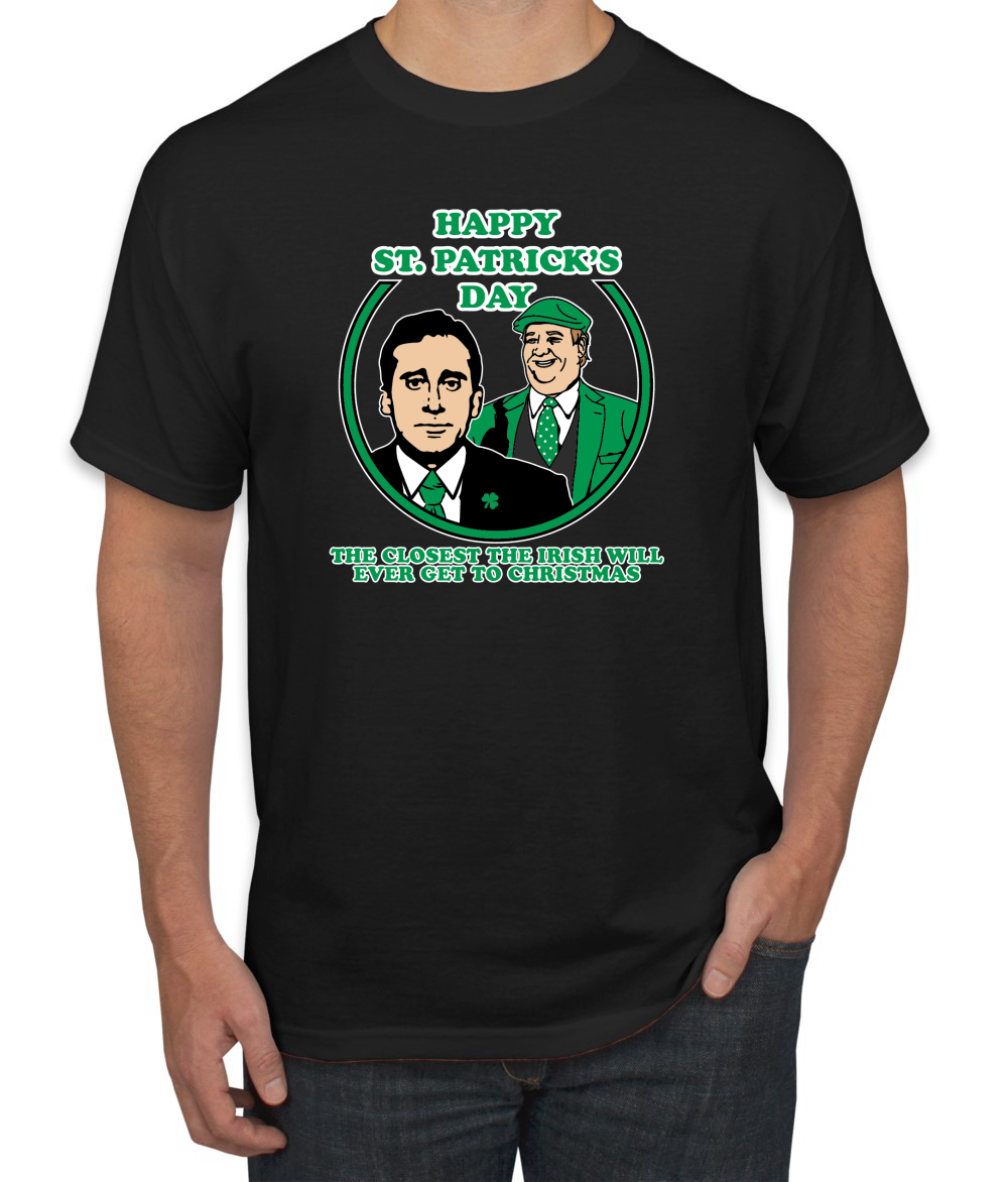 The Office St Paddys Irish Closest Thing Zitat St Patricks Day Herren T-Shirt - Bild 3 von 6