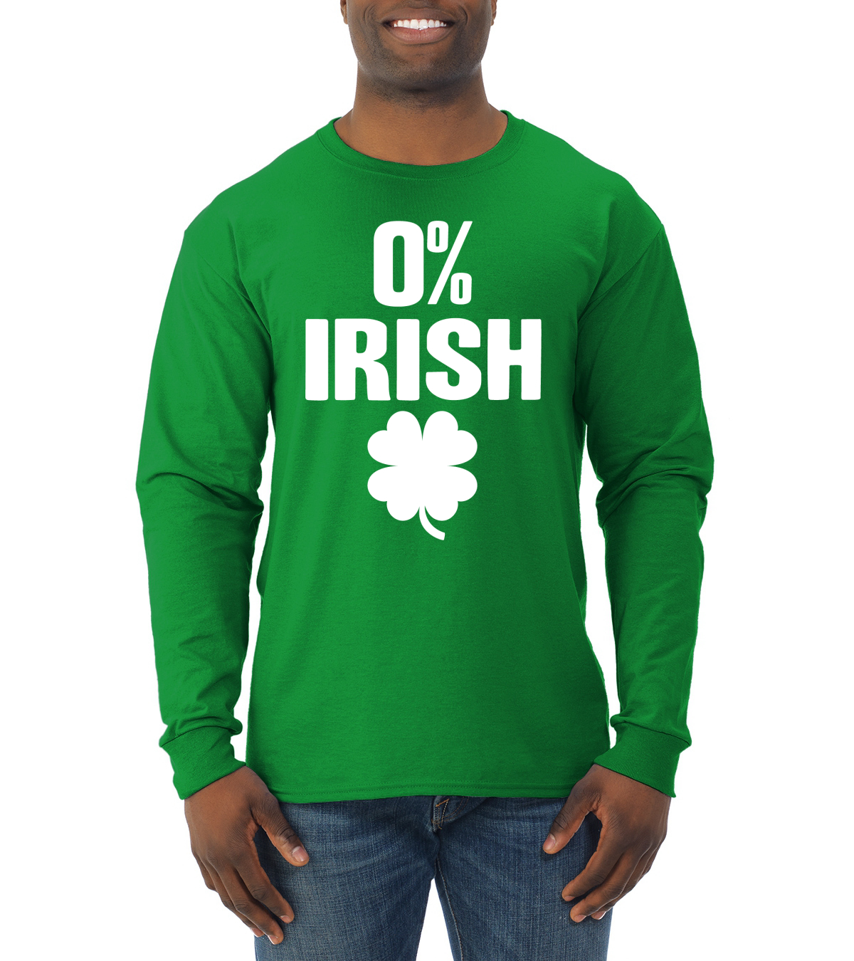 Irish Funny St Paddys Day Drinking St Patricks Day Men Long Sleeve Shirt - Picture 3 of 3