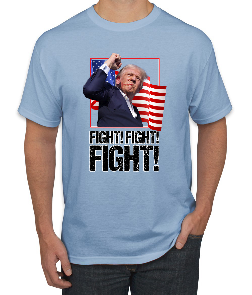 Donald Trump Fight Fight Fight MAGA Assassination Attempt T-Shirt - Picture 12 of 14