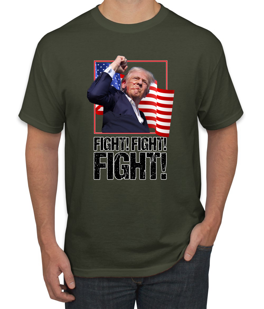 Donald Trump Fight Fight Fight MAGA Assassination Attempt T-Shirt - Picture 13 of 14