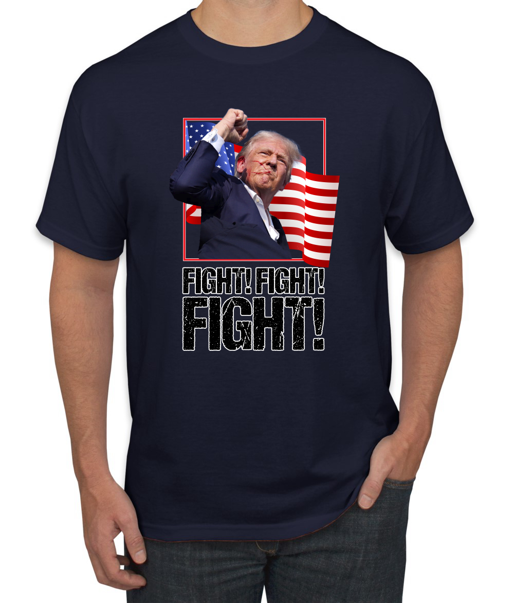 Donald Trump Fight Fight Fight MAGA Assassination Attempt T-Shirt - Picture 6 of 14
