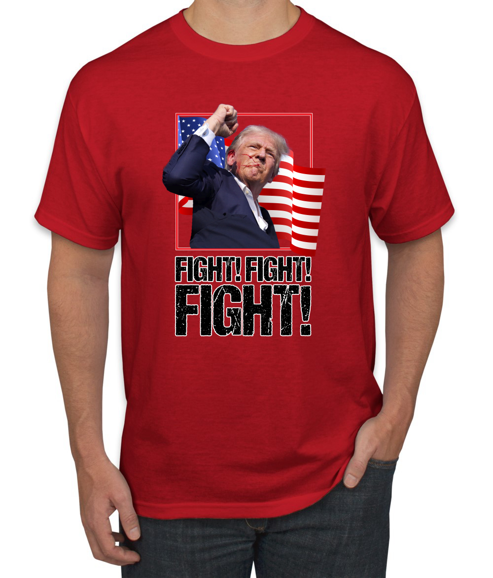 Donald Trump Fight Fight Fight MAGA Assassination Attempt T-Shirt - Picture 7 of 14