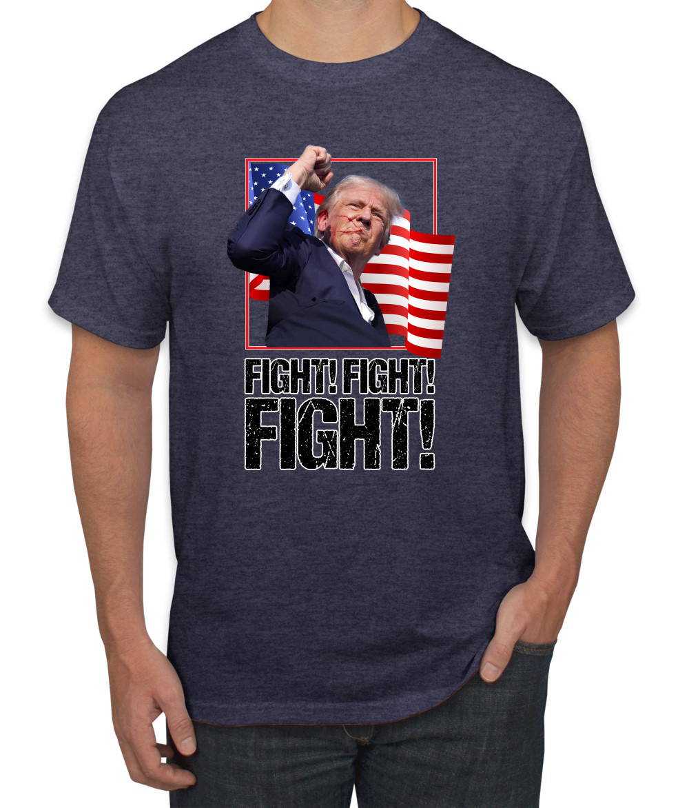 Donald Trump Fight Fight Fight MAGA Assassination Attempt T-Shirt - Picture 10 of 14