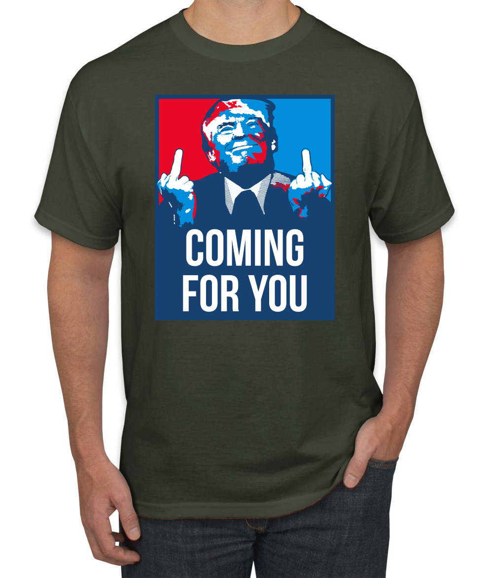Trump Coming for You MAGA Trump 2024 Rally Shooting Unisex T-Shirt - Picture 9 of 9