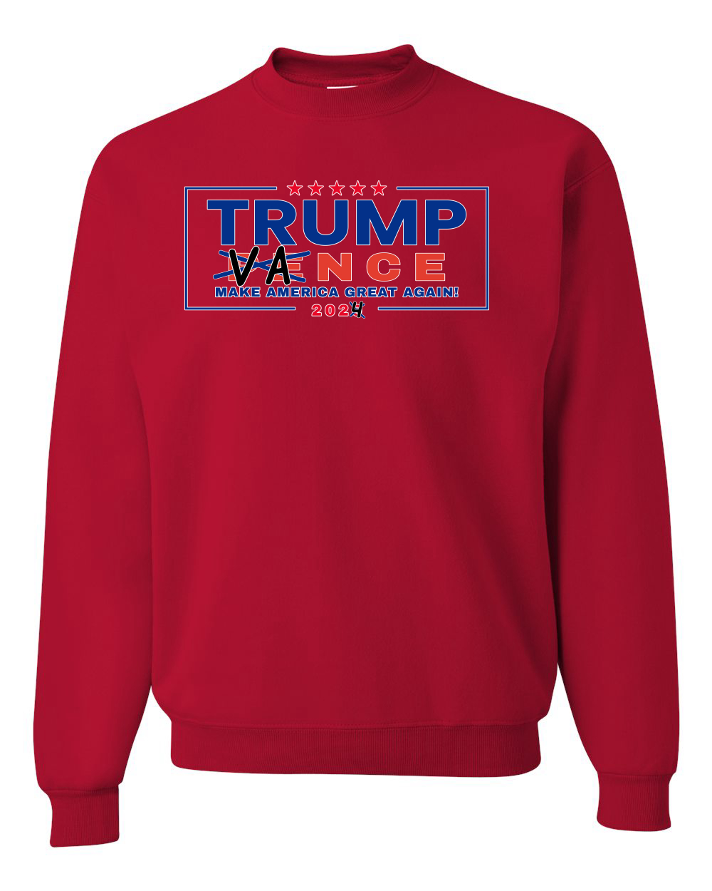 Sudadera Trump JD Vance Divertida Vicepresidente Elecciones EE. UU. Unisex Cuello Redondo - Imagen 7 de 12