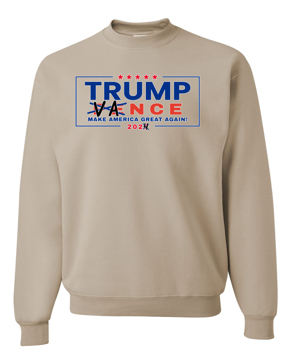 Sudadera Trump JD Vance Divertida Vicepresidente Elecciones EE. UU. Unisex Cuello Redondo - Imagen 12 de 12