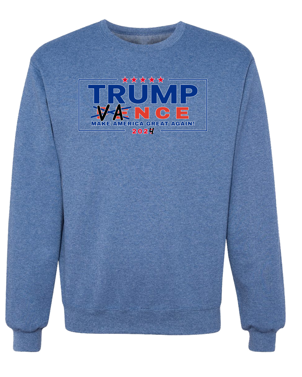 Sudadera Trump JD Vance Divertida Vicepresidente Elecciones EE. UU. Unisex Cuello Redondo - Imagen 9 de 12