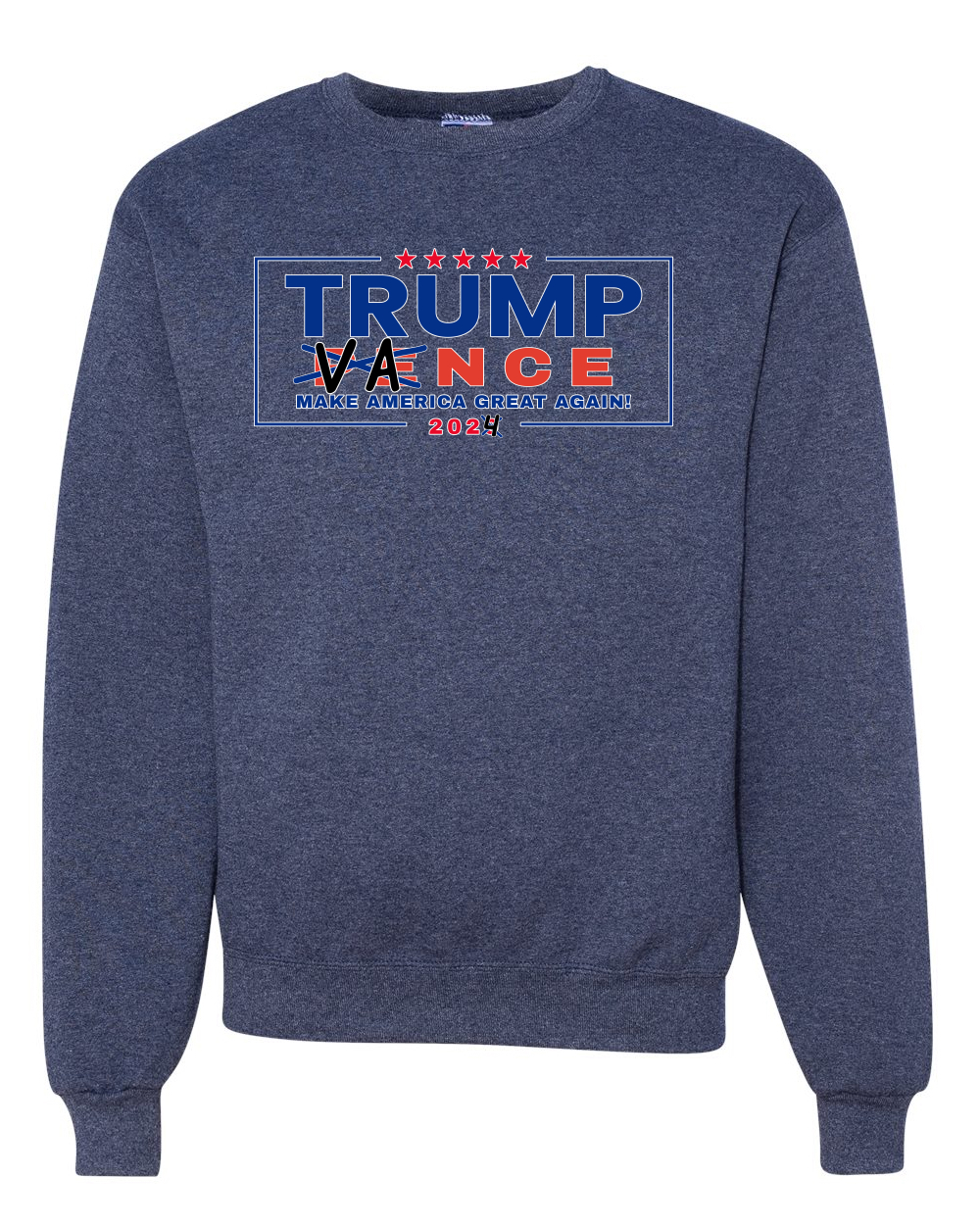 Sudadera Trump JD Vance Divertida Vicepresidente Elecciones EE. UU. Unisex Cuello Redondo - Imagen 10 de 12