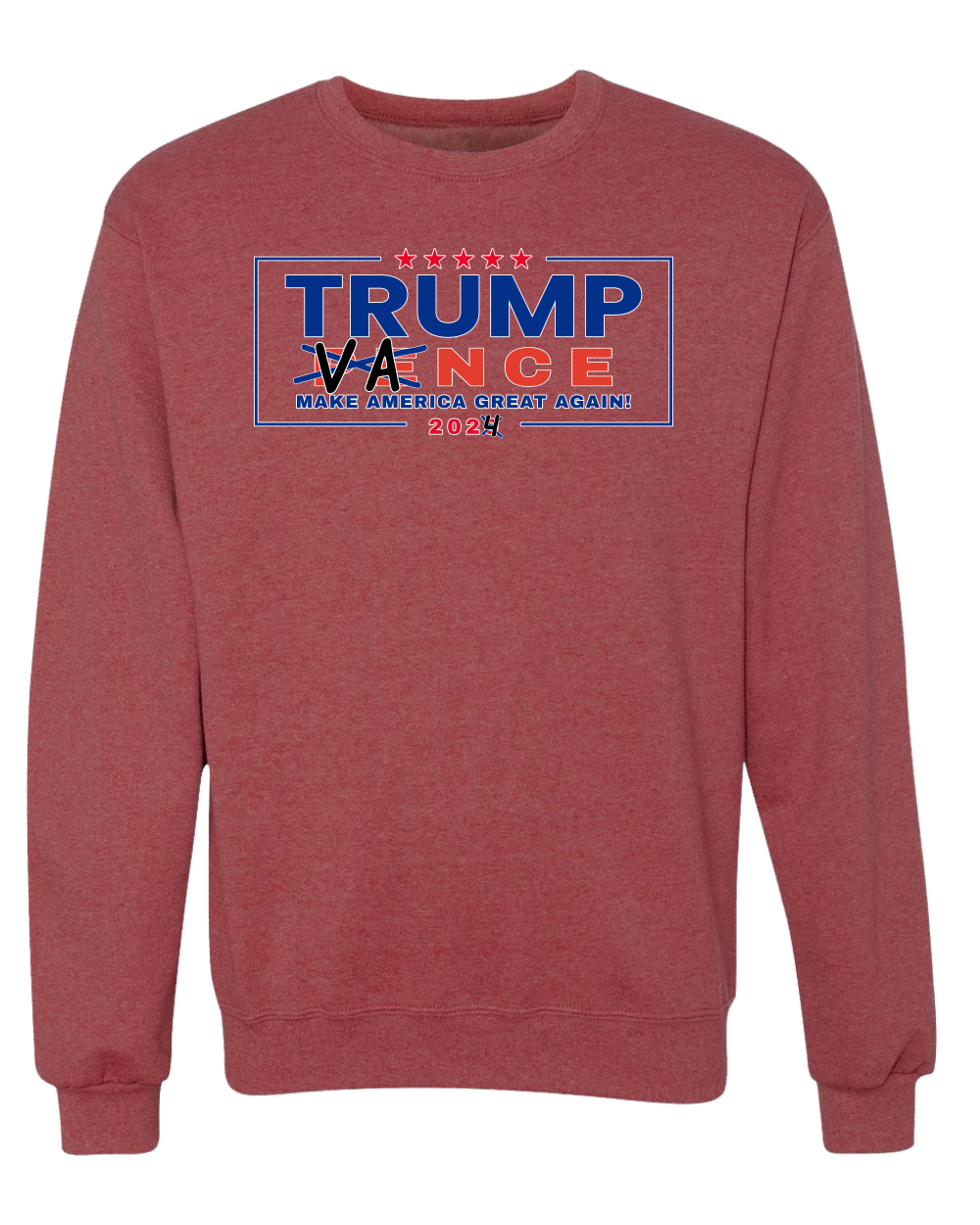 Sudadera Trump JD Vance Divertida Vicepresidente Elecciones EE. UU. Unisex Cuello Redondo - Imagen 11 de 12