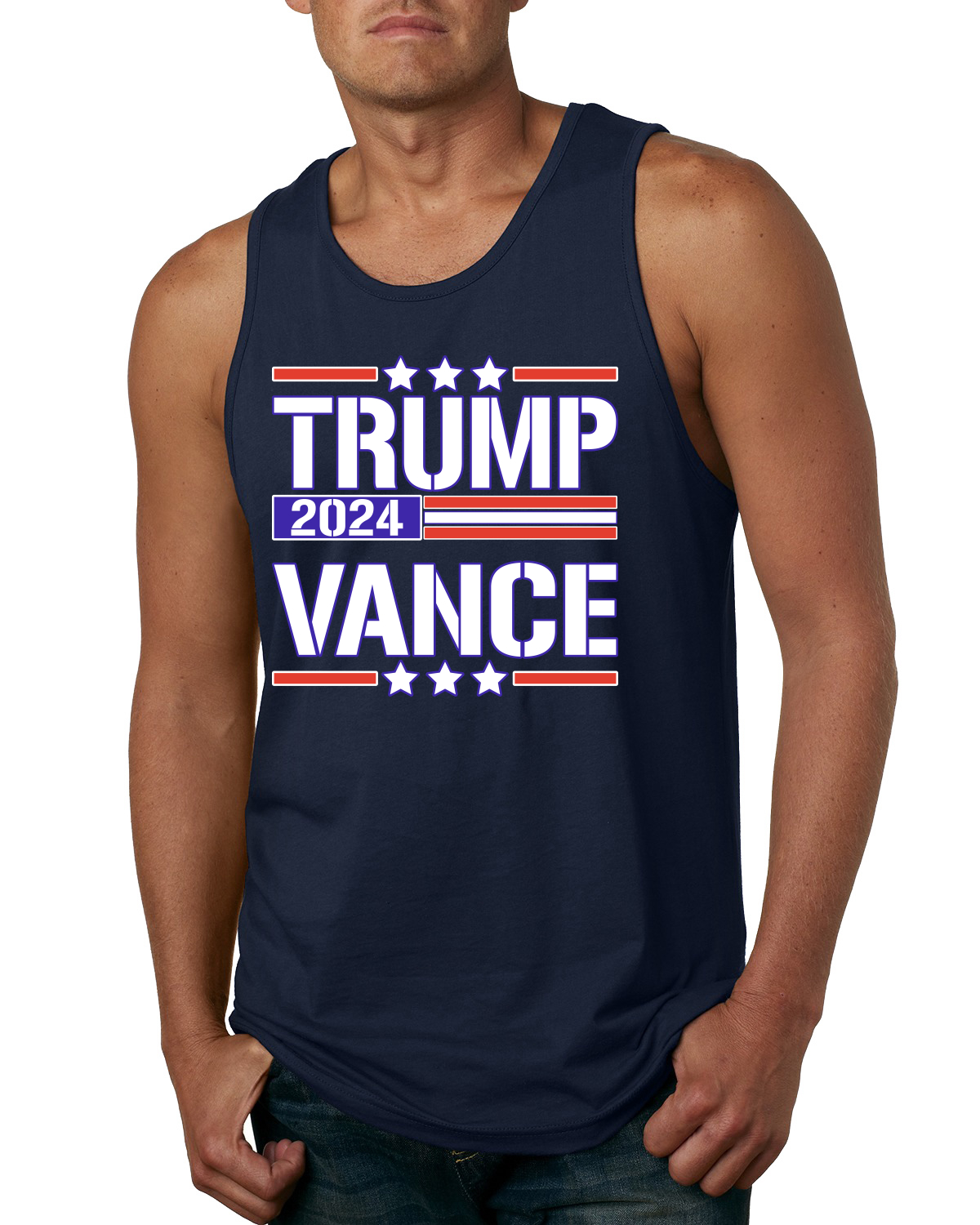 Camiseta sin mangas Trump Vance 2024 Vicepresidente VP EE. UU. Elecciones para hombre - Imagen 5 de 7
