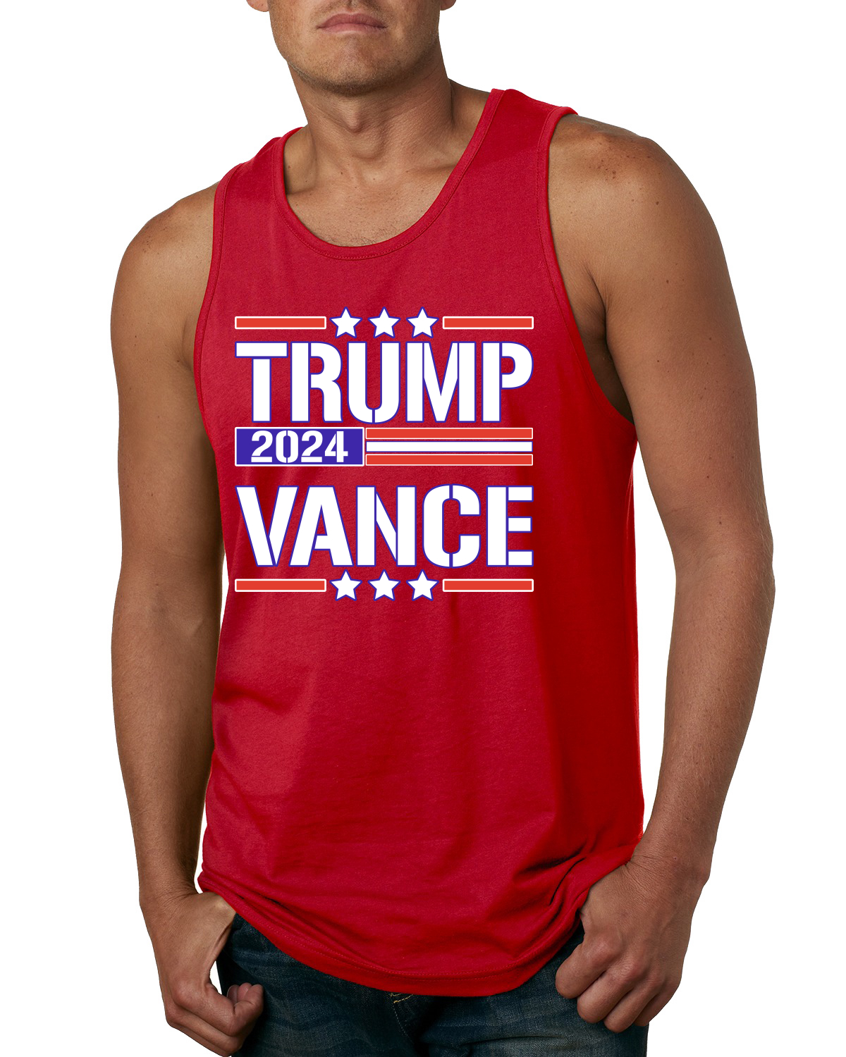 Camiseta sin mangas Trump Vance 2024 Vicepresidente VP EE. UU. Elecciones para hombre - Imagen 6 de 7