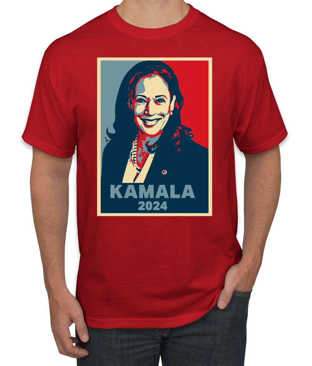 Vote Kamala Harris 2024 Hope Classic Portrait Democrat USA Election T-Shirt - Picture 7 of 14