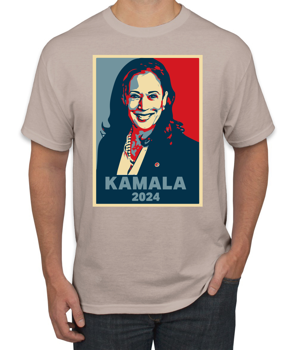 Vote Kamala Harris 2024 Hope Classic Portrait Democrat USA Election T-Shirt - Picture 14 of 14