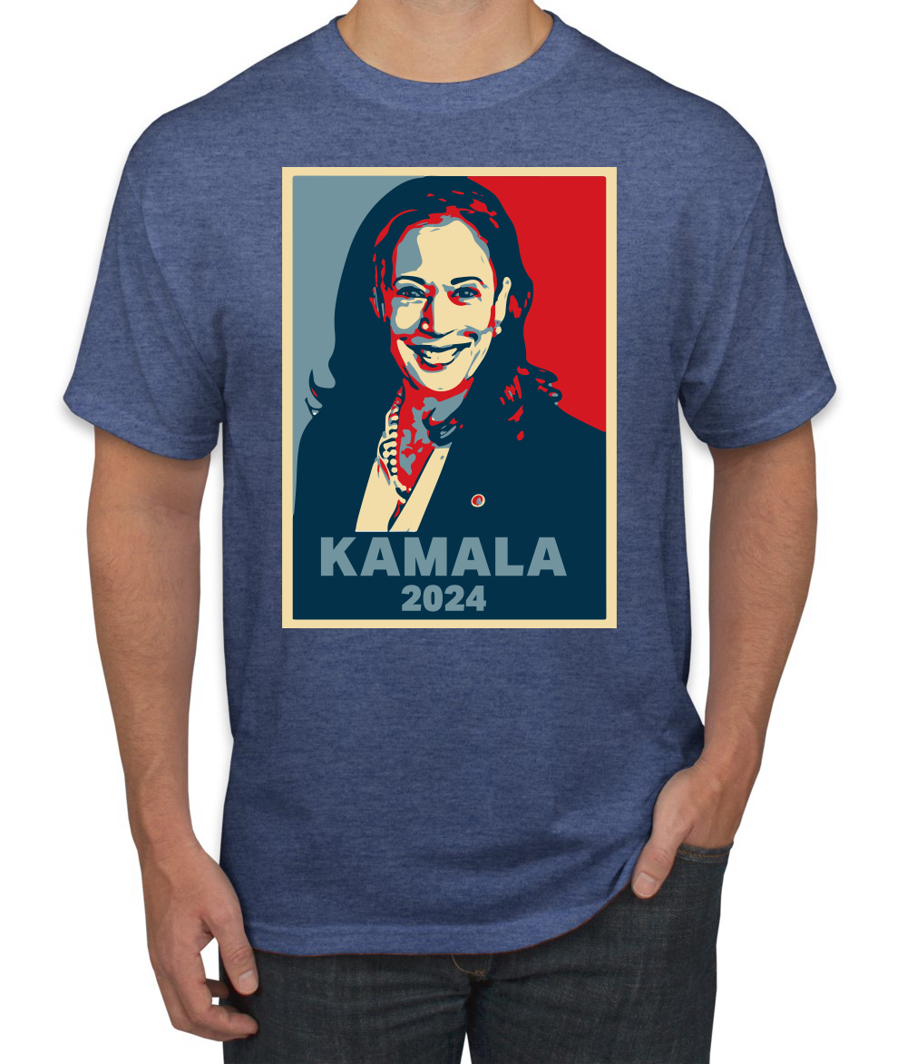 Vote Kamala Harris 2024 Hope Classic Portrait Democrat USA Election T-Shirt - Picture 9 of 14