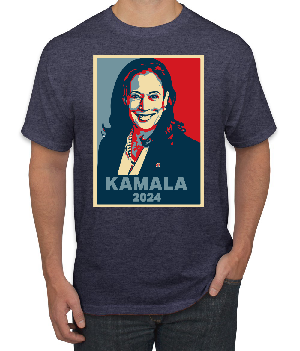 Vote Kamala Harris 2024 Hope Classic Portrait Democrat USA Election T-Shirt - Picture 10 of 14