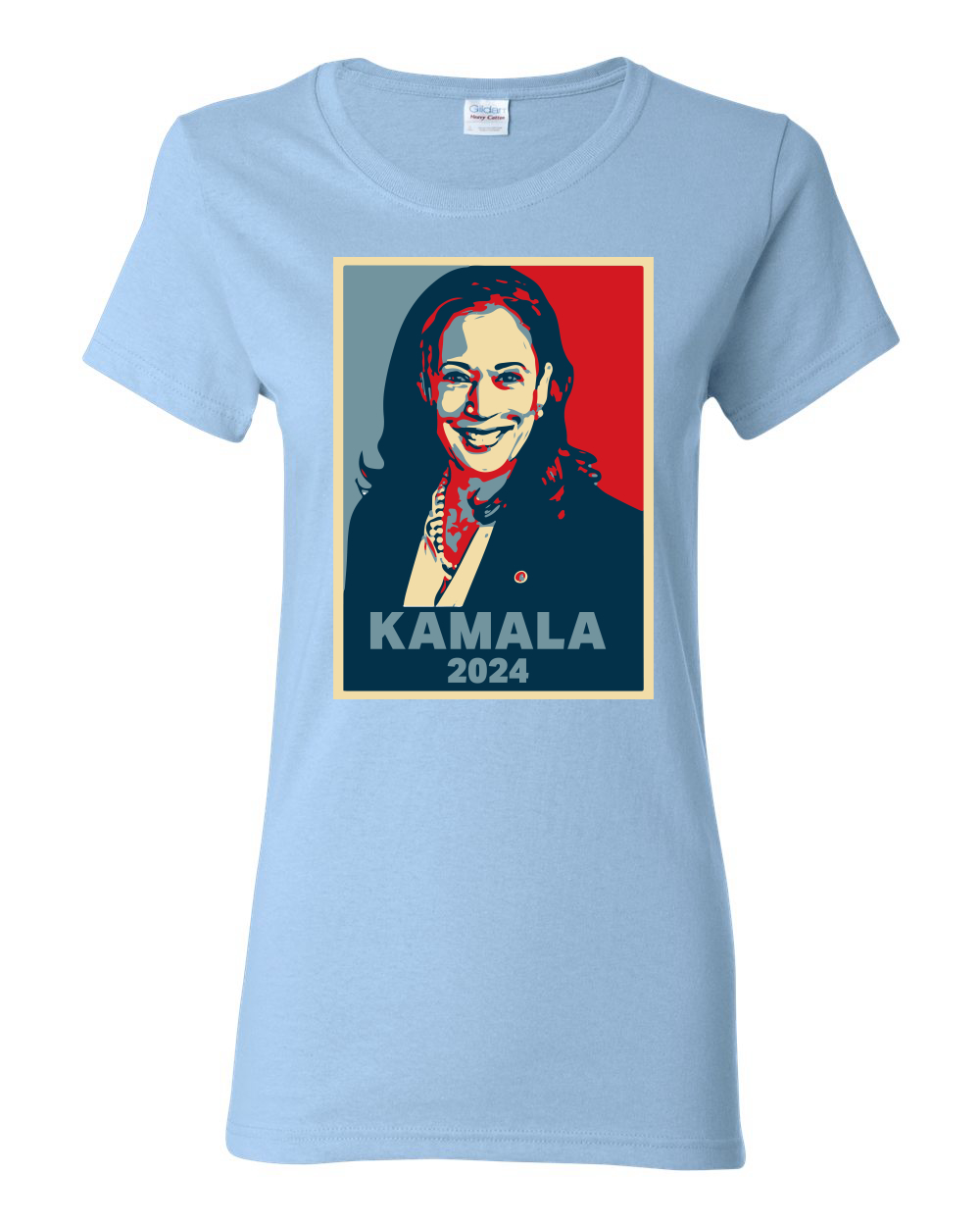 Vote Kamala Harris 2024 Hope Classic Portrait Democrat USA Election Womens Shirt - 第 9/9 張圖片