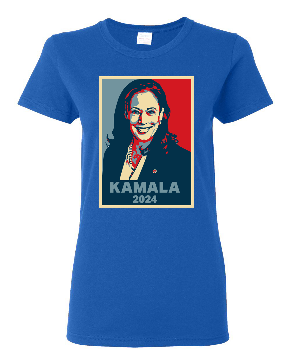Vote Kamala Harris 2024 Hope Classic Portrait Democrat USA Election Womens Shirt - 第 8/9 張圖片