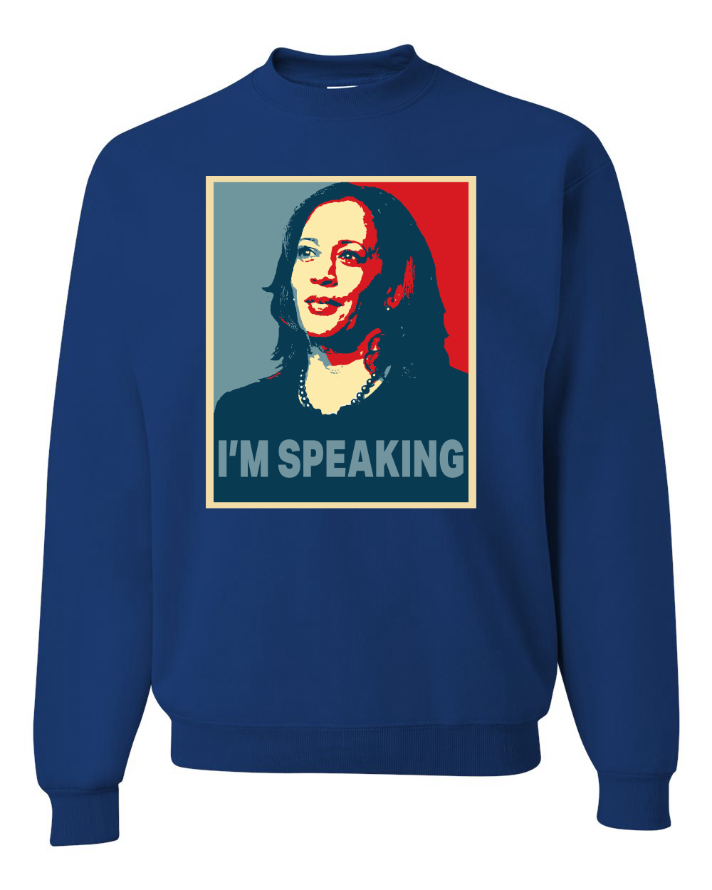 Sudadera Kamala Harris I'm Speaking Quote Clásica 2024 Elecciones EE. UU. Cuello Redondo - Imagen 8 de 12