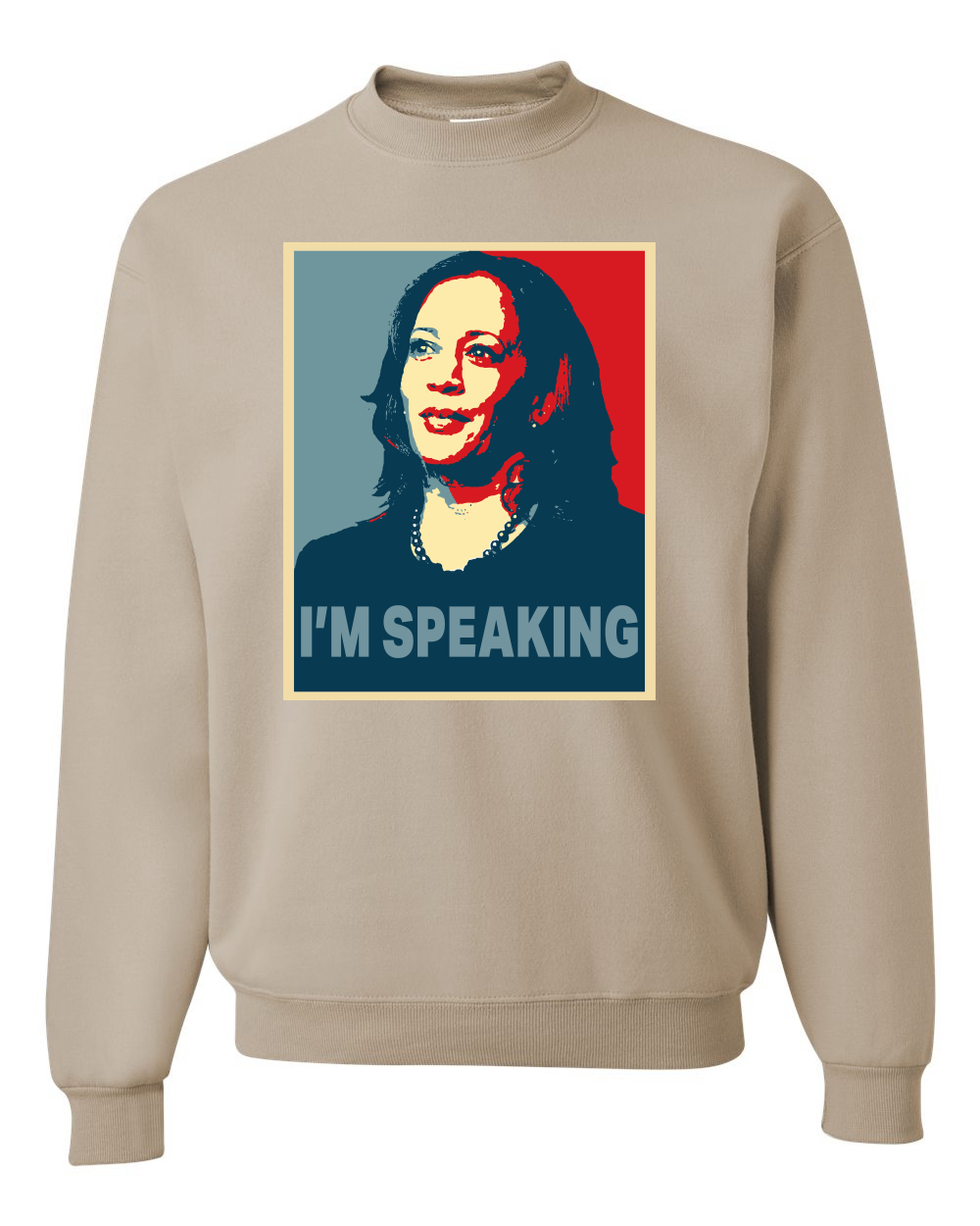 Sudadera Kamala Harris I'm Speaking Quote Clásica 2024 Elecciones EE. UU. Cuello Redondo - Imagen 12 de 12
