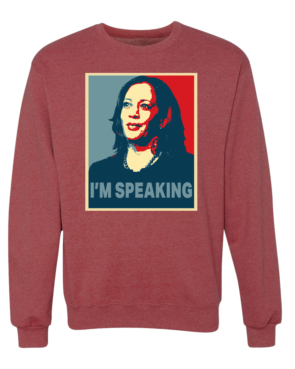 Sudadera Kamala Harris I'm Speaking Quote Clásica 2024 Elecciones EE. UU. Cuello Redondo - Imagen 11 de 12