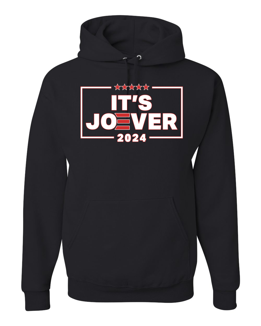 It's Joever Biden Out 7/21 Bye Joe USA Funny 2024 Election Hoodie Sweatshirt - Picture 3 of 13