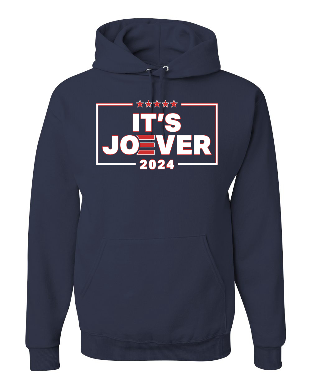 It's Joever Biden Out 7/21 Bye Joe USA Funny 2024 Election Hoodie Sweatshirt - Picture 6 of 13