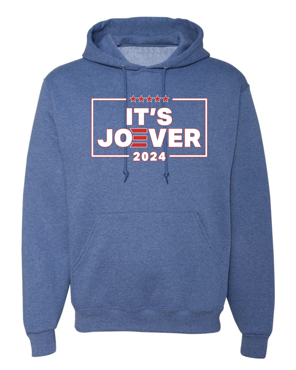 It's Joever Biden Out 7/21 Bye Joe USA Funny 2024 Election Hoodie Sweatshirt - Picture 9 of 13