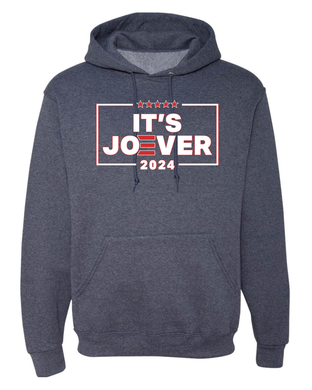 It's Joever Biden Out 7/21 Bye Joe USA Funny 2024 Election Hoodie Sweatshirt - Picture 10 of 13