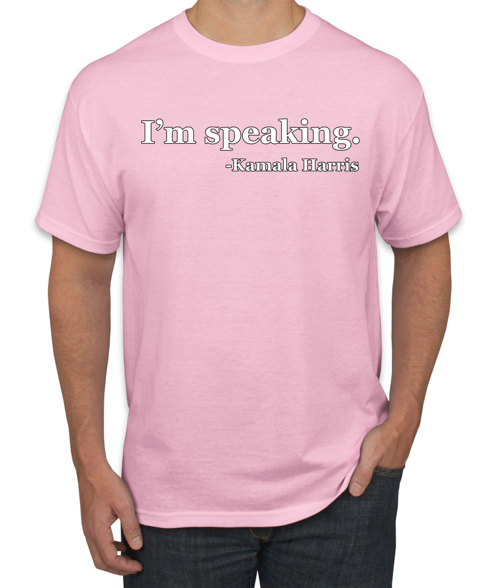 Kamala Harris I'm Speaking Quote Funny 2024 USA Election T-Shirt - Picture 5 of 14