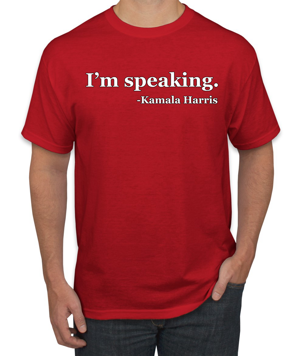 Kamala Harris I'm Speaking Quote Funny 2024 USA Election T-Shirt - Picture 7 of 14
