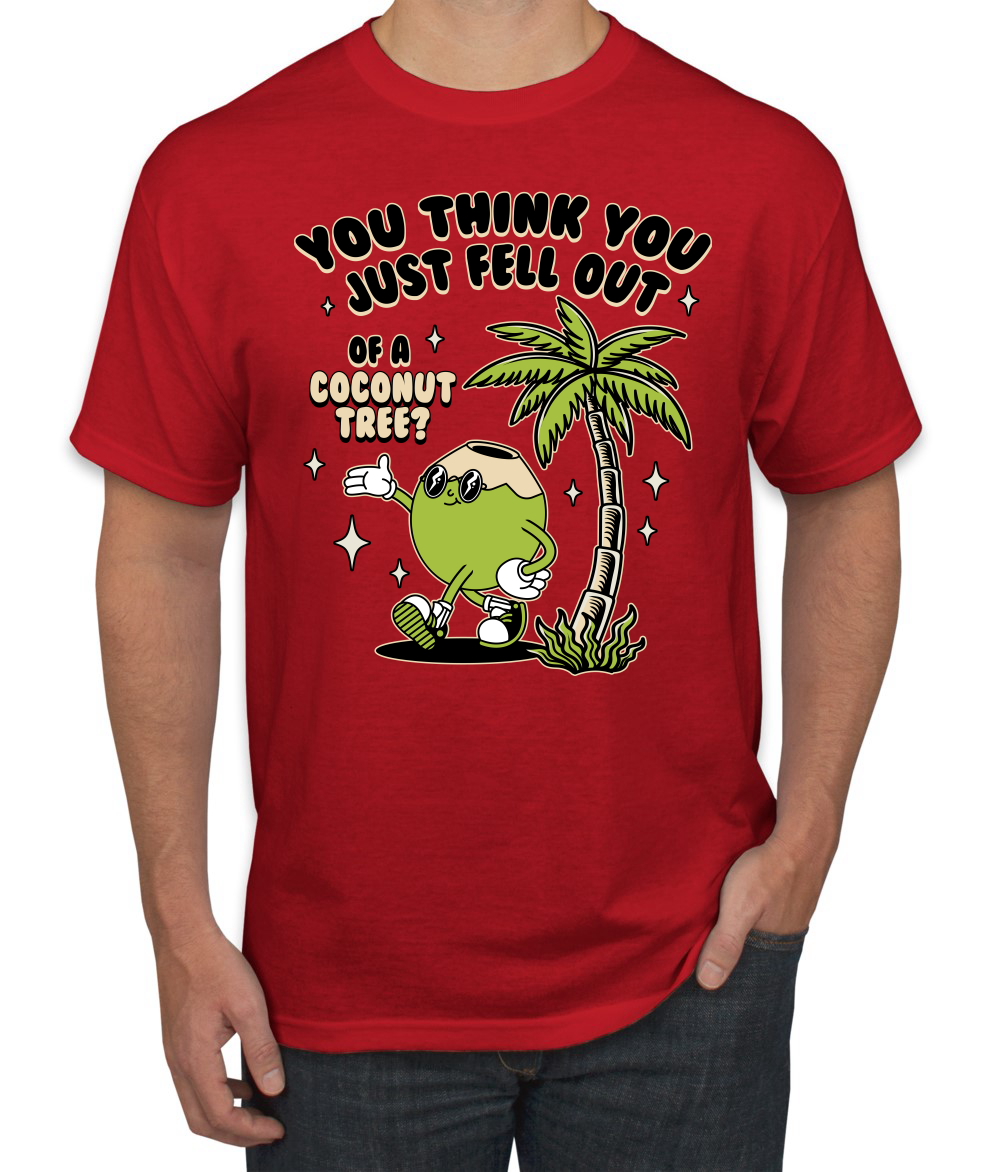 You Think You Just Fell Out of a Coconut Tree Meme Funny Kamala T-Shirt - Picture 7 of 14