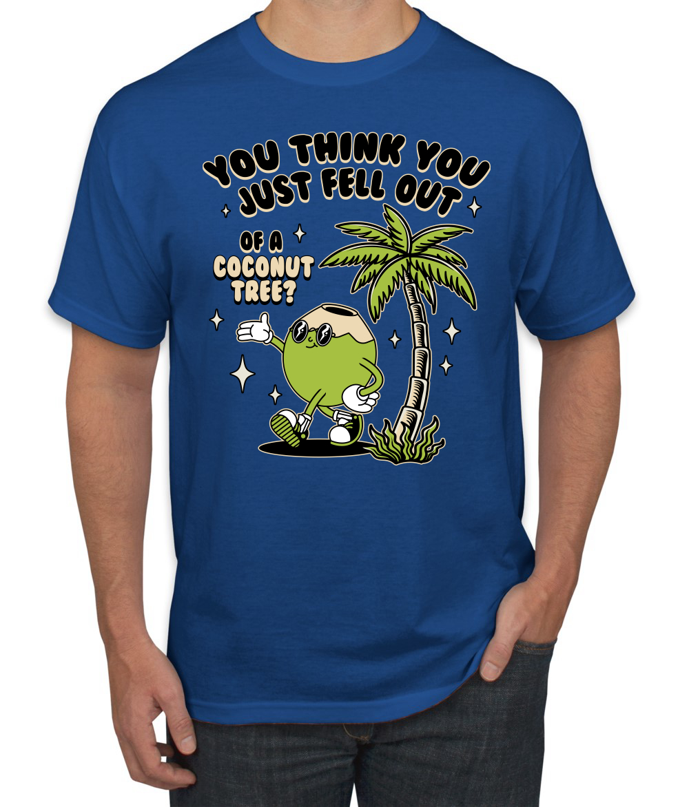 You Think You Just Fell Out of a Coconut Tree Meme Funny Kamala T-Shirt - Picture 8 of 14