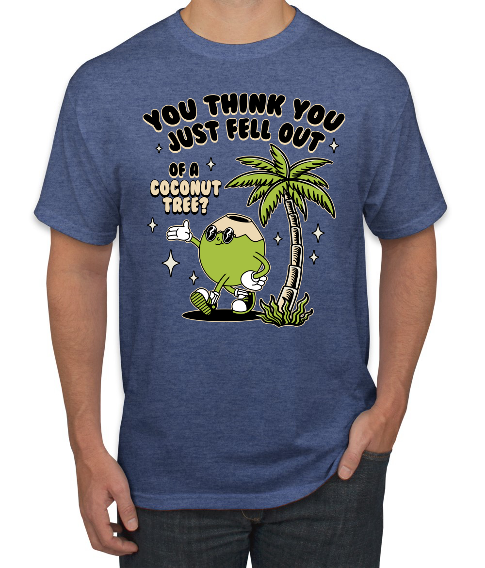 You Think You Just Fell Out of a Coconut Tree Meme Funny Kamala T-Shirt - Picture 9 of 14