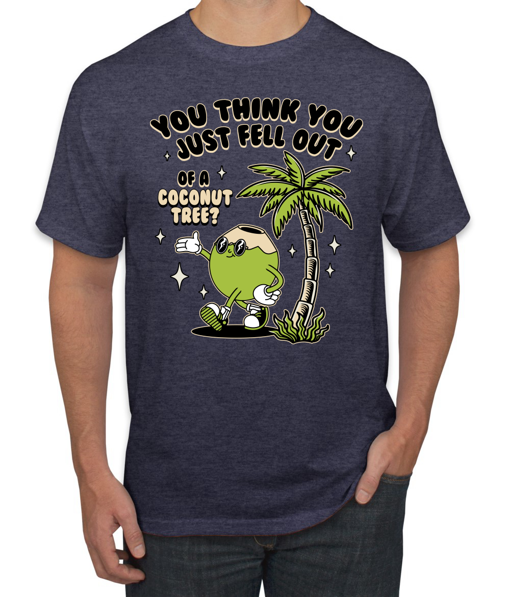 You Think You Just Fell Out of a Coconut Tree Meme Funny Kamala T-Shirt - Picture 10 of 14