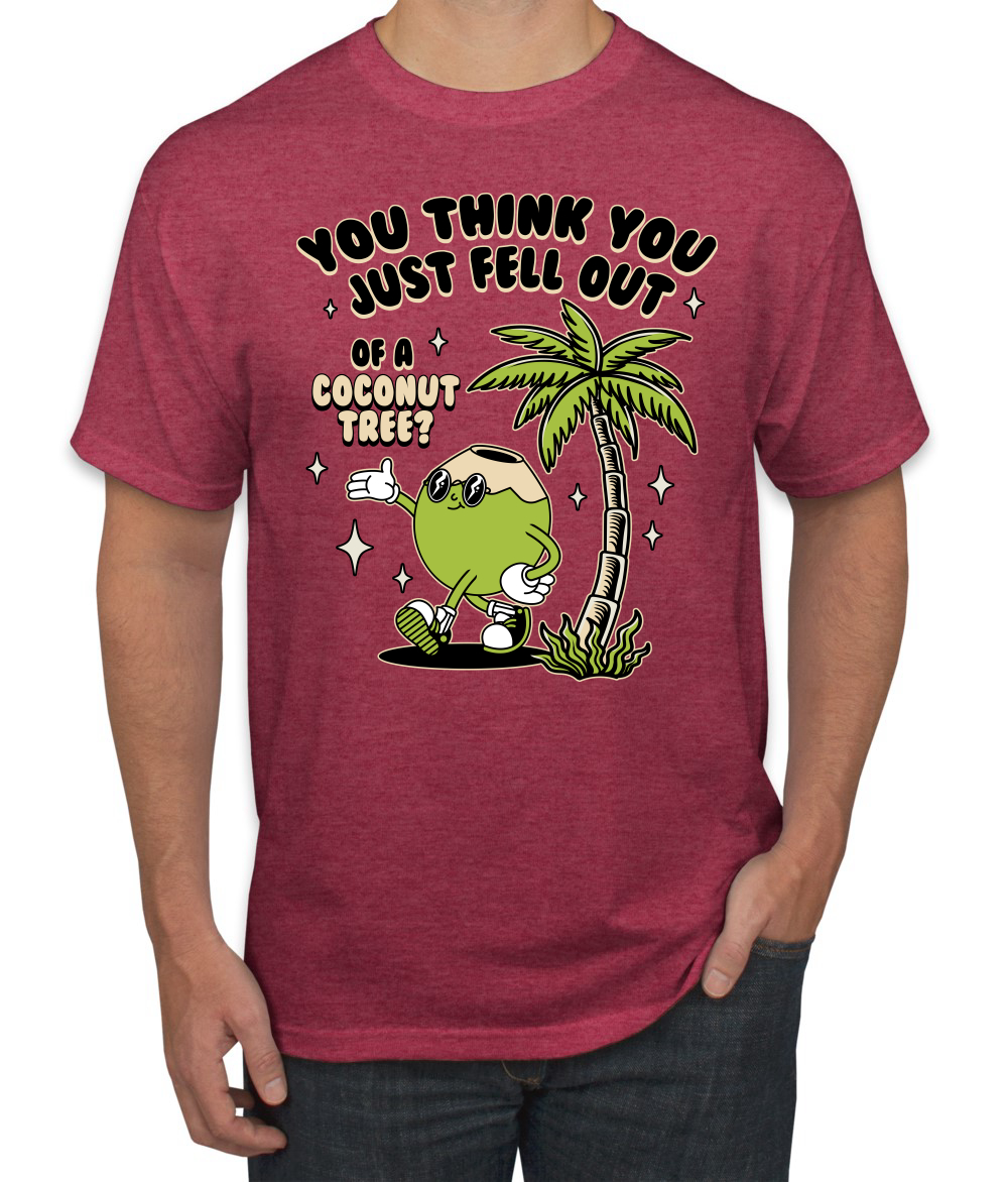 You Think You Just Fell Out of a Coconut Tree Meme Funny Kamala T-Shirt - Picture 11 of 14
