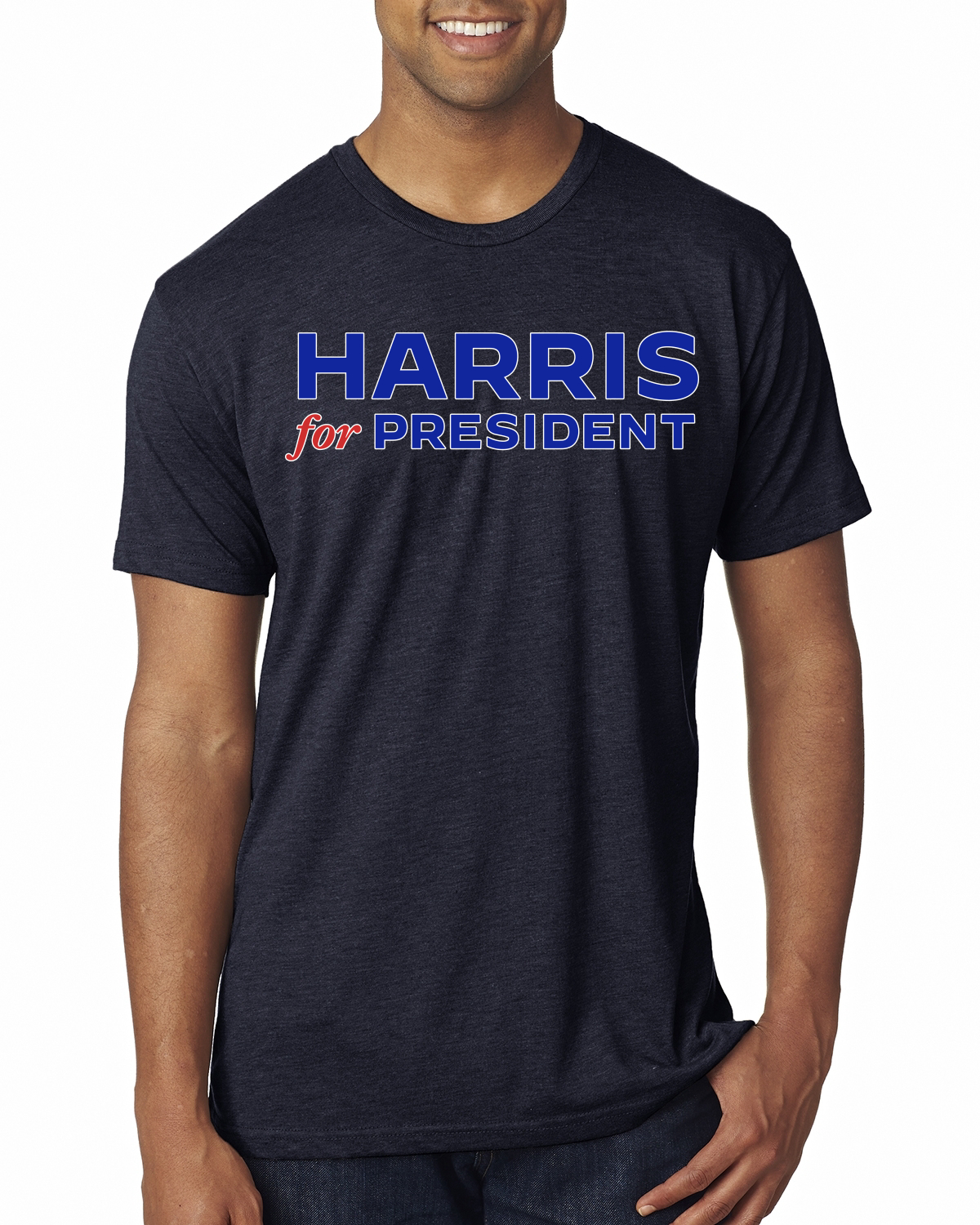 Harris for President 2024 klassisches USA Wahlkampf Logo Premium T-Shirt - Bild 5 von 8