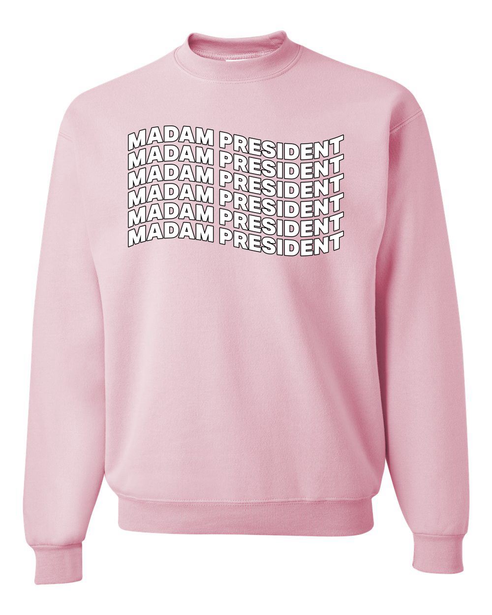 Sudadera cuello redondo Madam President Kamala Harris President 2024 USA Election - Imagen 5 de 12