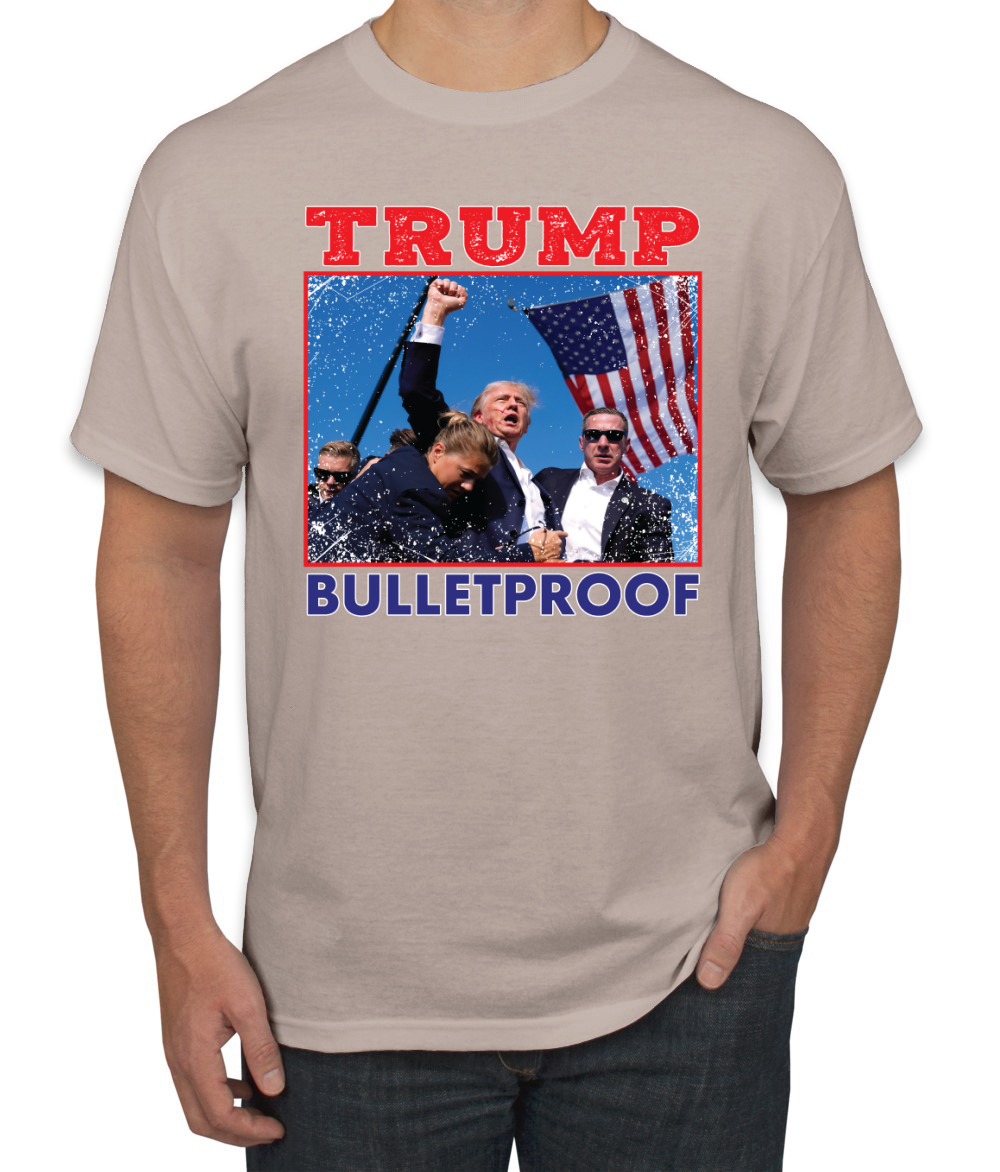 Camiseta Trump Bulletproof Make America Great Again Assassination Attent - Imagen 14 de 14