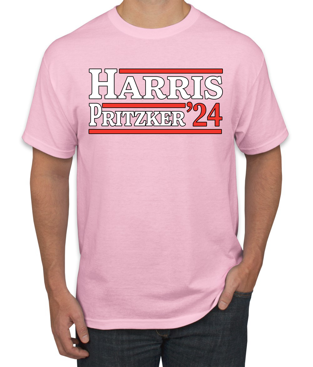 Kamala Harris JD Pritzker 2024 Democrat VP Vice President USA T-Shirt - Picture 5 of 14