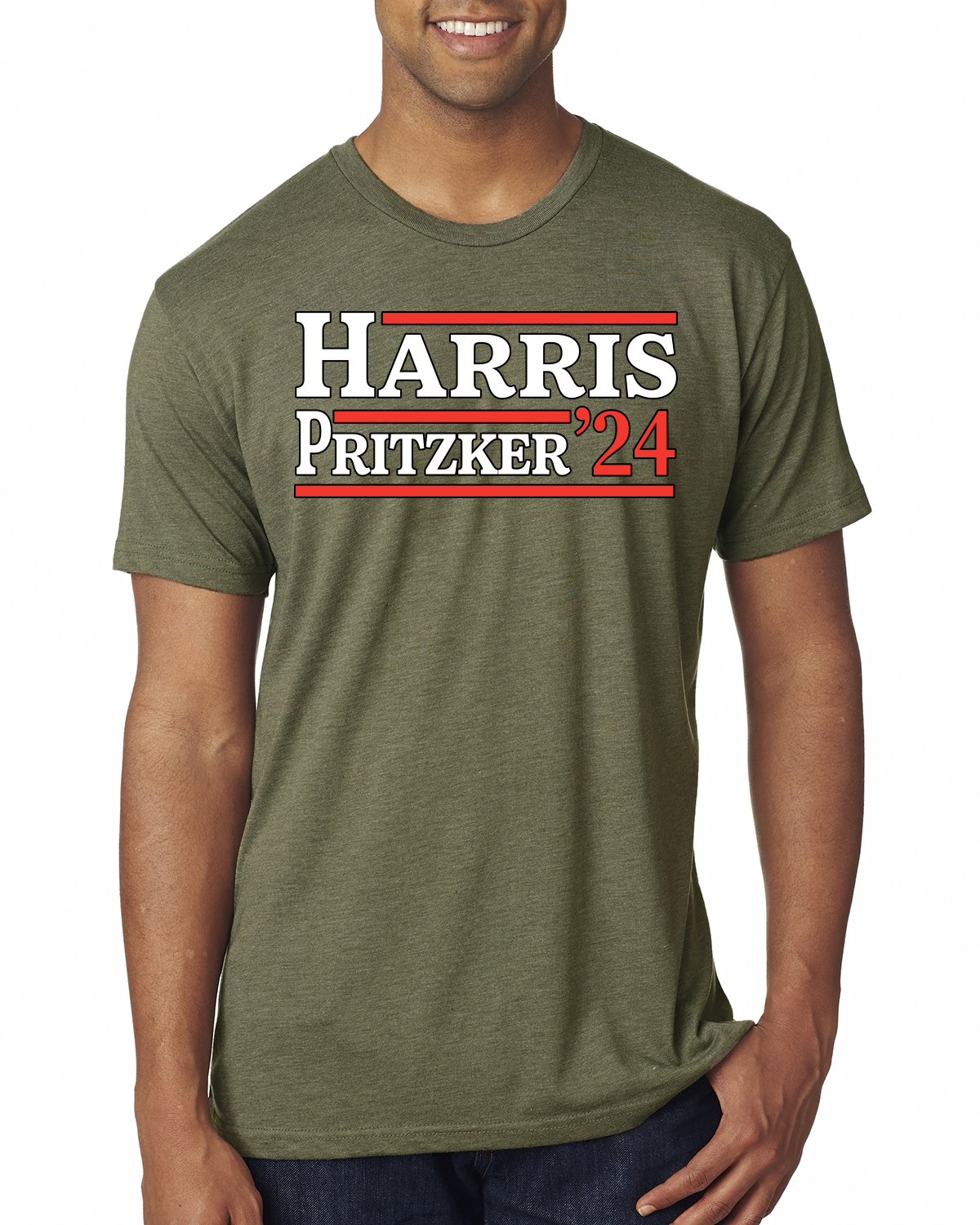 T-Shirt Kamala Harris JD Pritzker 2024 Demokrat VP Vice President USA Premium - Bild 8 von 8