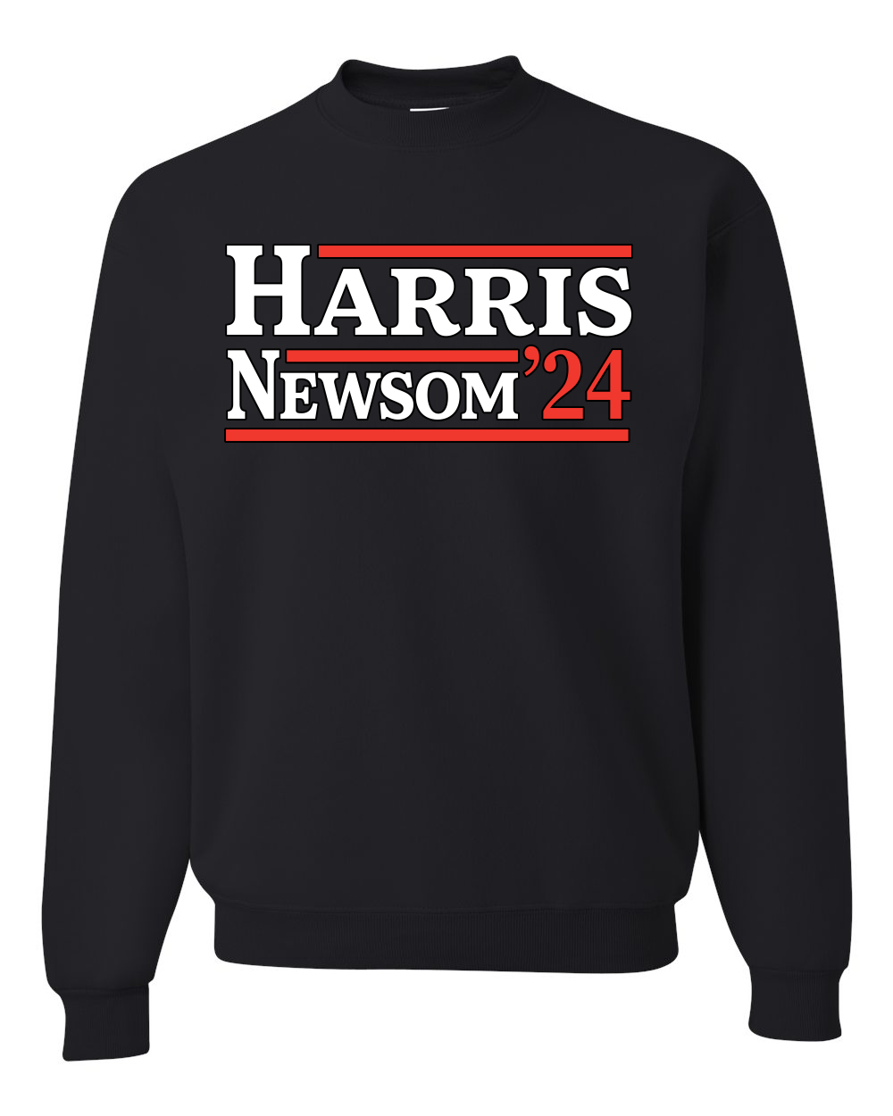 Sudadera Kamala Harris Gavin Newsom 2024 VP Vicepresidente EE. UU. Cuello Redondo - Imagen 3 de 12