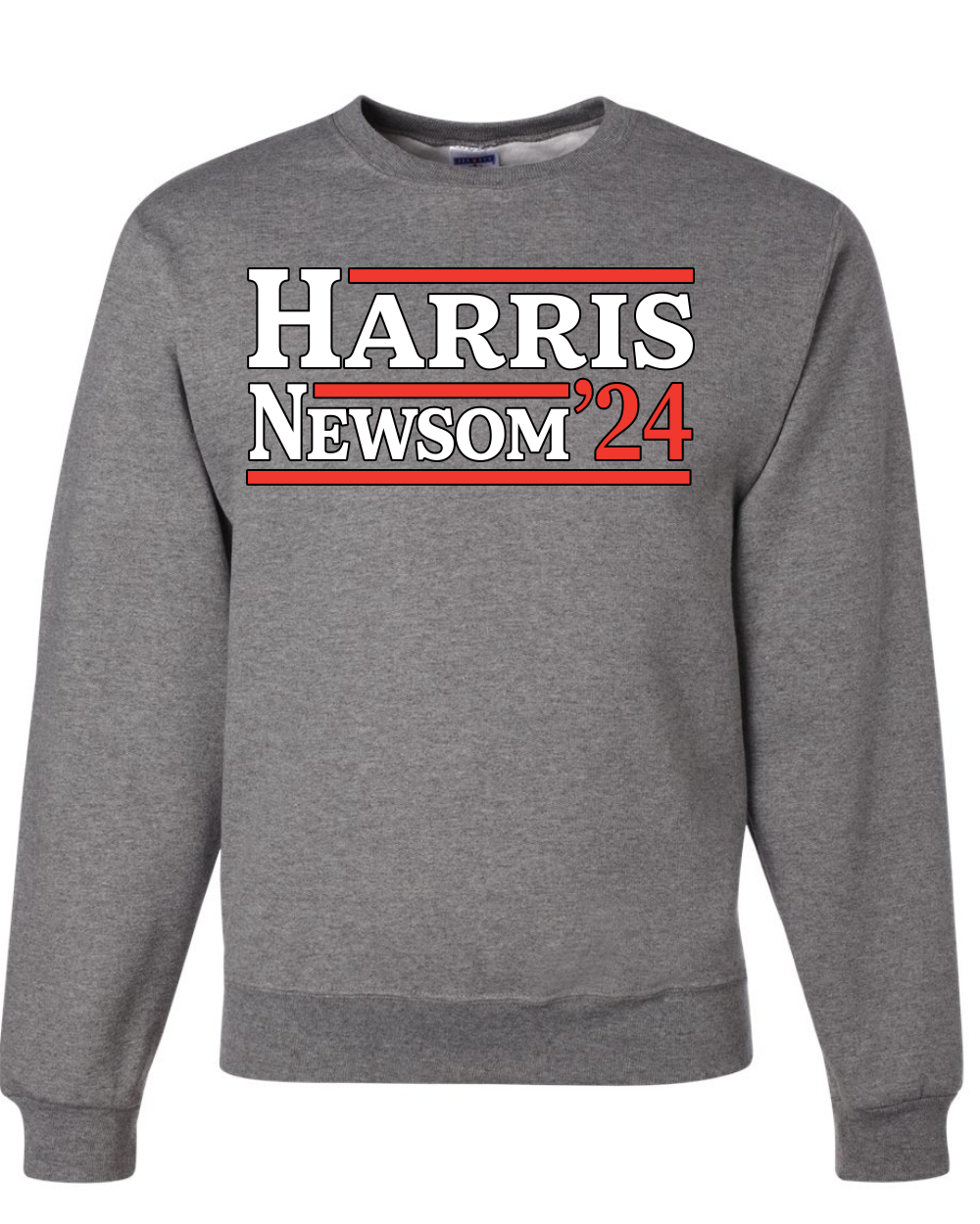 Sudadera Kamala Harris Gavin Newsom 2024 VP Vicepresidente EE. UU. Cuello Redondo - Imagen 4 de 12