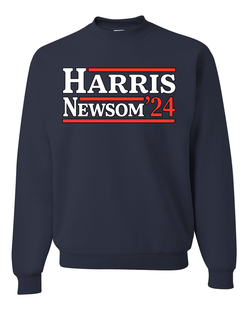 Sudadera Kamala Harris Gavin Newsom 2024 VP Vicepresidente EE. UU. Cuello Redondo - Imagen 6 de 12