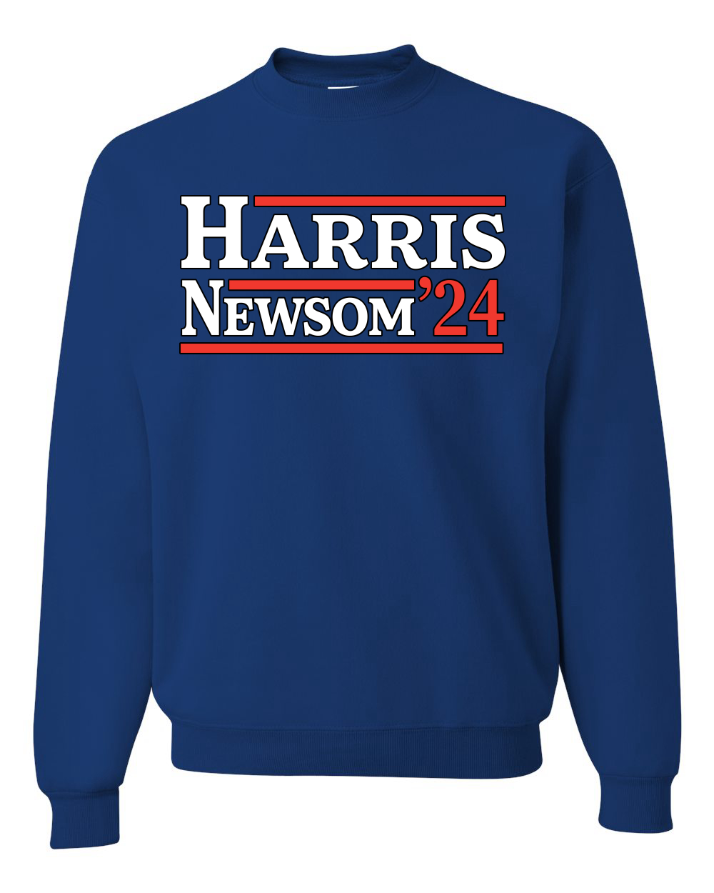Sudadera Kamala Harris Gavin Newsom 2024 VP Vicepresidente EE. UU. Cuello Redondo - Imagen 8 de 12