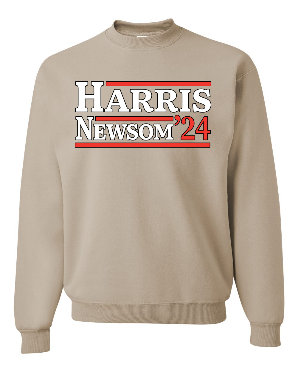Sudadera Kamala Harris Gavin Newsom 2024 VP Vicepresidente EE. UU. Cuello Redondo - Imagen 12 de 12
