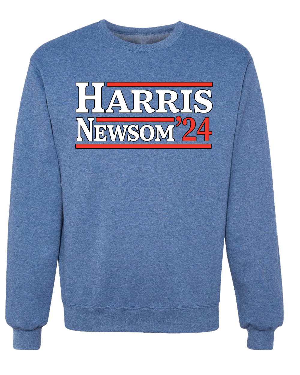 Sudadera Kamala Harris Gavin Newsom 2024 VP Vicepresidente EE. UU. Cuello Redondo - Imagen 9 de 12